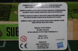 palline etichetta