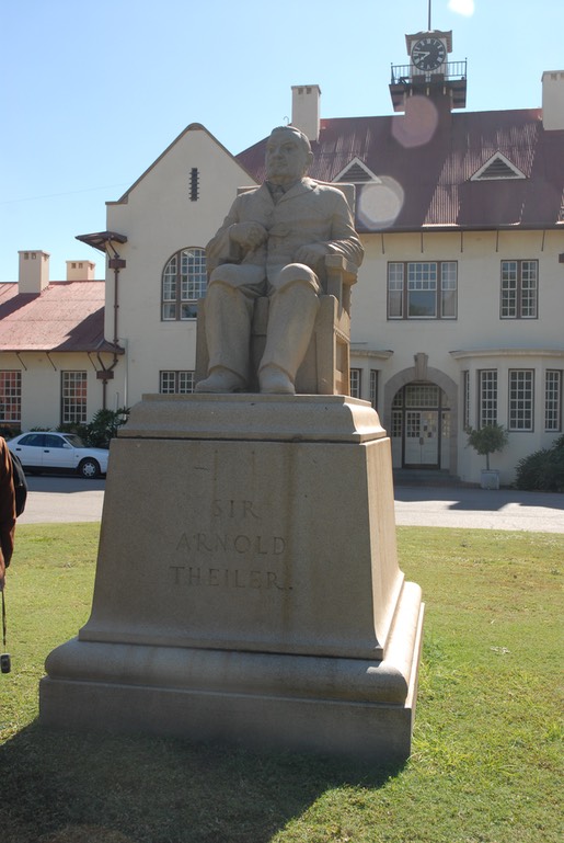 statua di Theiler sudafrica